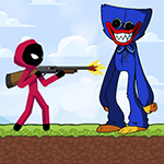 Stickman vs Poppy Army